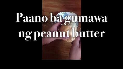 pulandit peanutbutter|PULANDIT (Tagalog).
